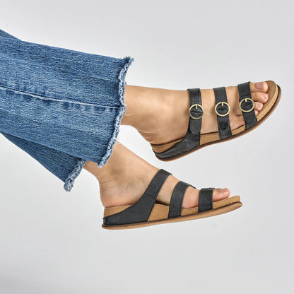 Dansko Campbell Black Burnished Nappa