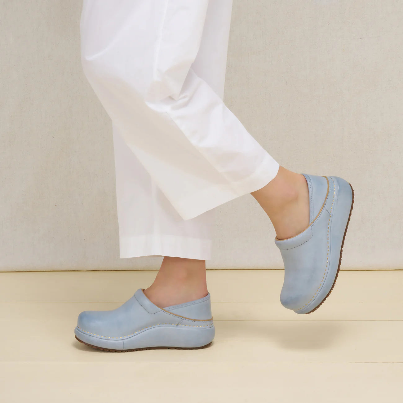 Dansko Platform Pro Clog Sky