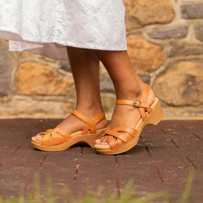 Dansko Season Camel Leather