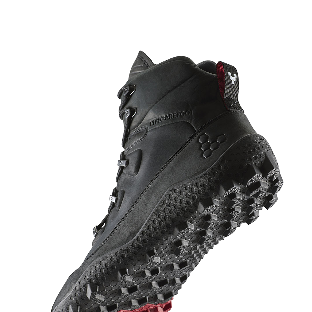 Vivobarefoot Tracker Winter III SG Mens Obsidian