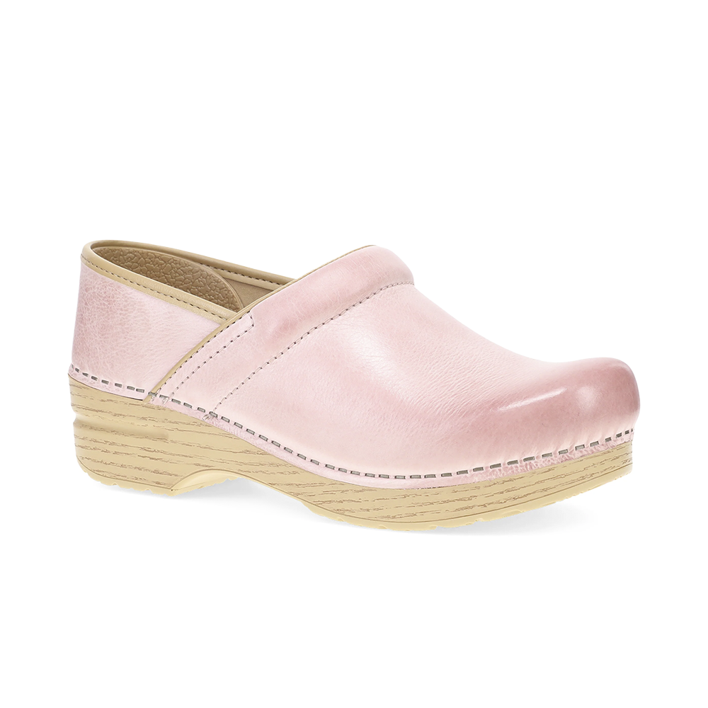 Dansko Professional Pink Milled Burnished