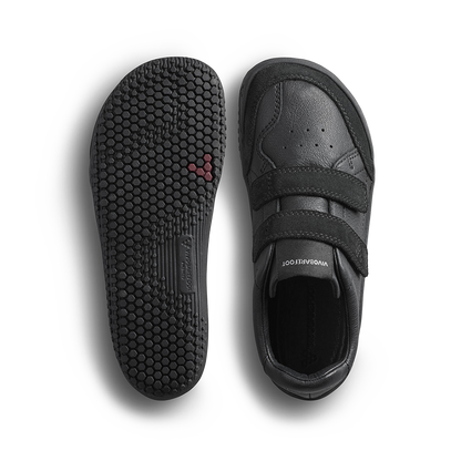 Vivobarefoot Gobi Sneaker School Preschool Obsidian