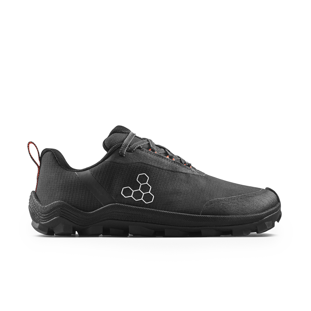 Vivobarefoot Primus Trail Flow WP Mens Eclipse/Molten Lava