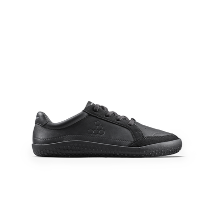 Vivobarefoot Gobi Sneaker School Juniors Obsidian