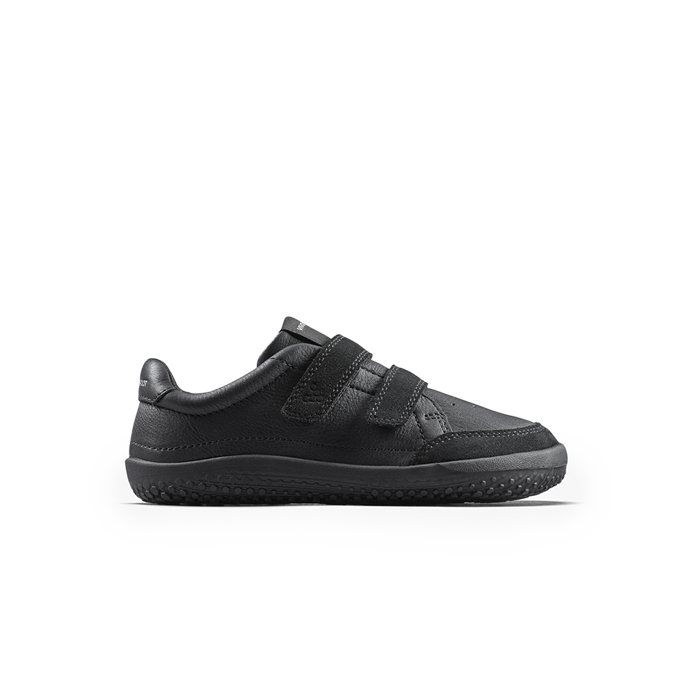 Vivobarefoot Gobi Sneaker School Preschool Obsidian