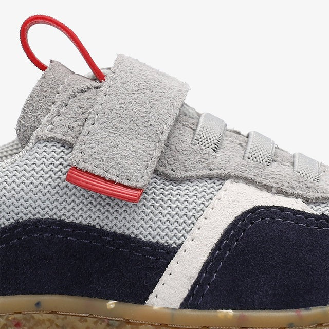 Groundies Lou 2.0 Kids Light Grey/Red