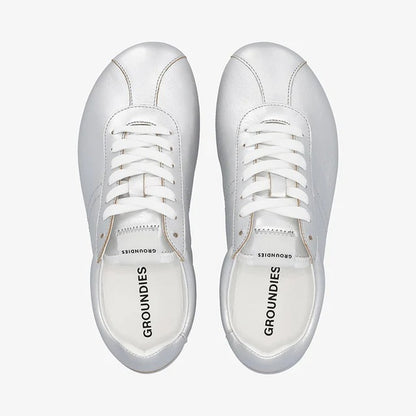 Groundies Zen Womens Metallic Silver