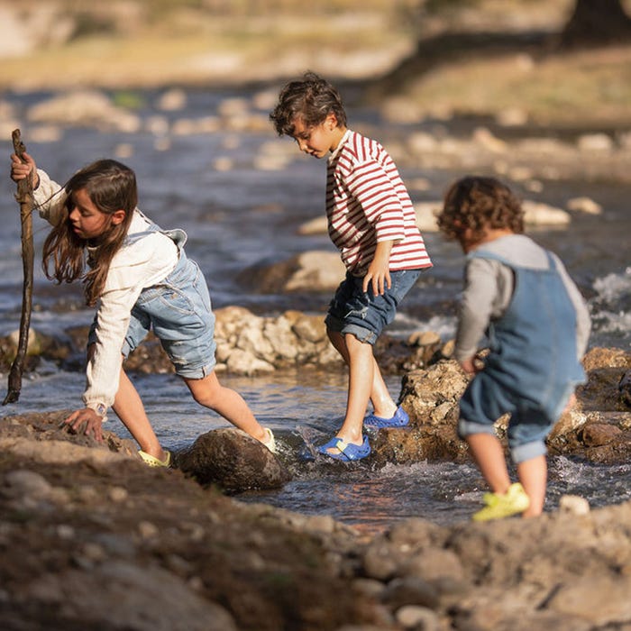 Vivobarefoot Ultra Bloom Kids Amparo Blue