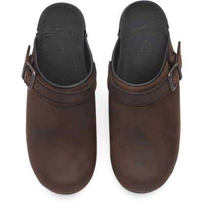 Dansko Ingrid Antique Brown Clog
