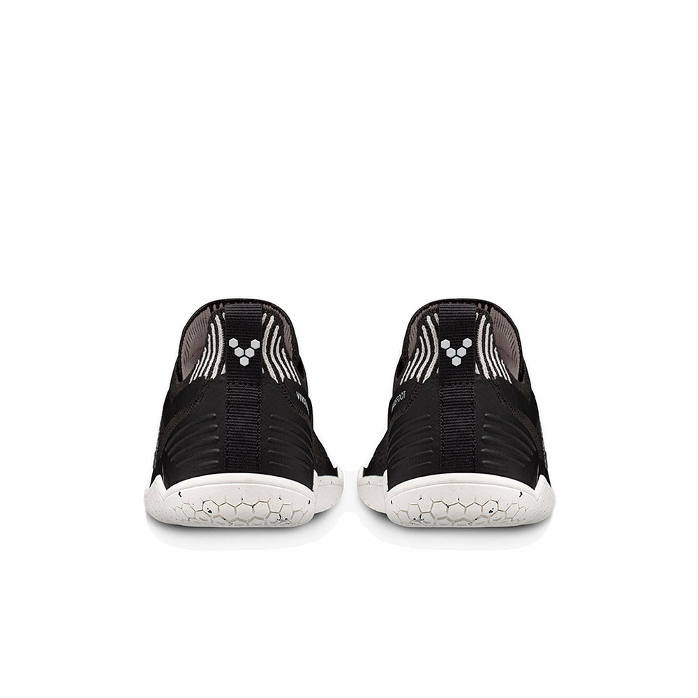 Vivobarefoot Geo Racer Knit Womens Obsidian Back