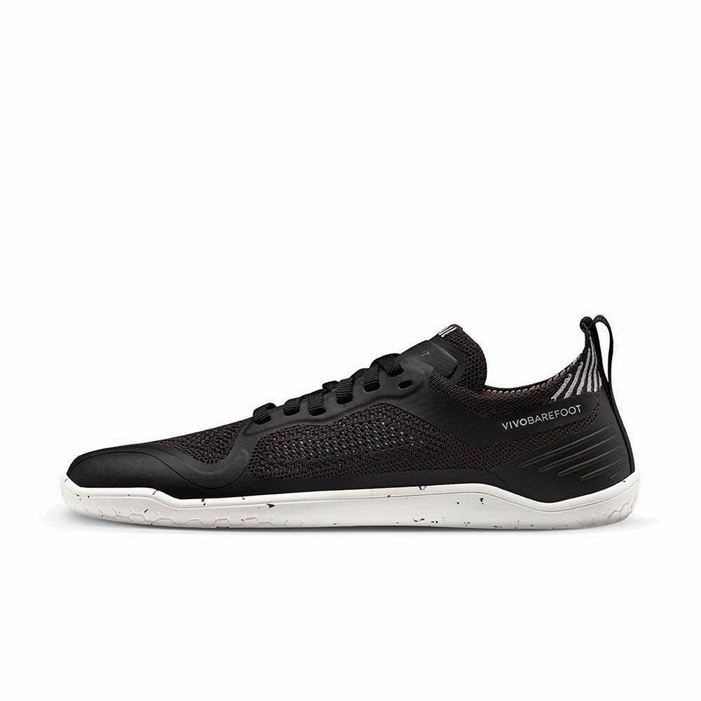 Vivobarefoot Geo Racer Knit Womens Obsidian Inside