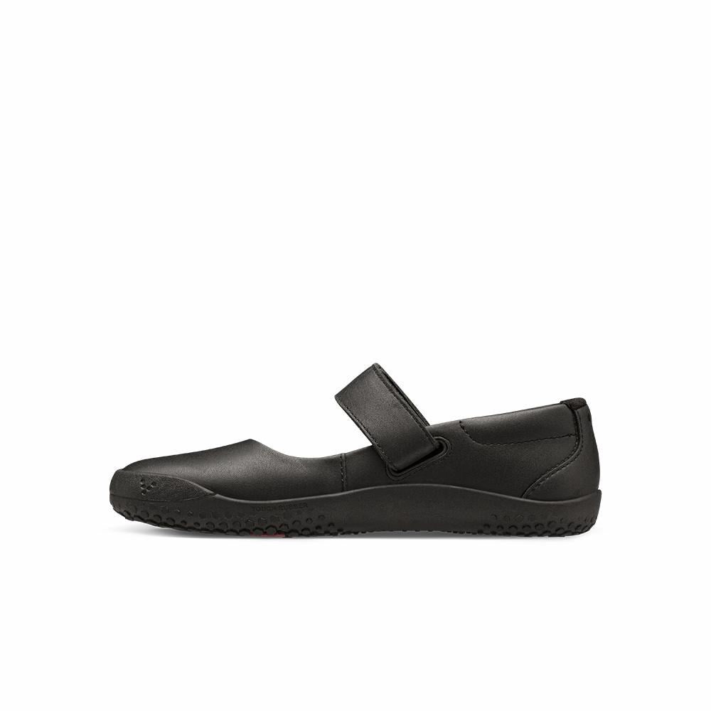 Vivobarefoot WYN School II Juniors Obsidian Inside