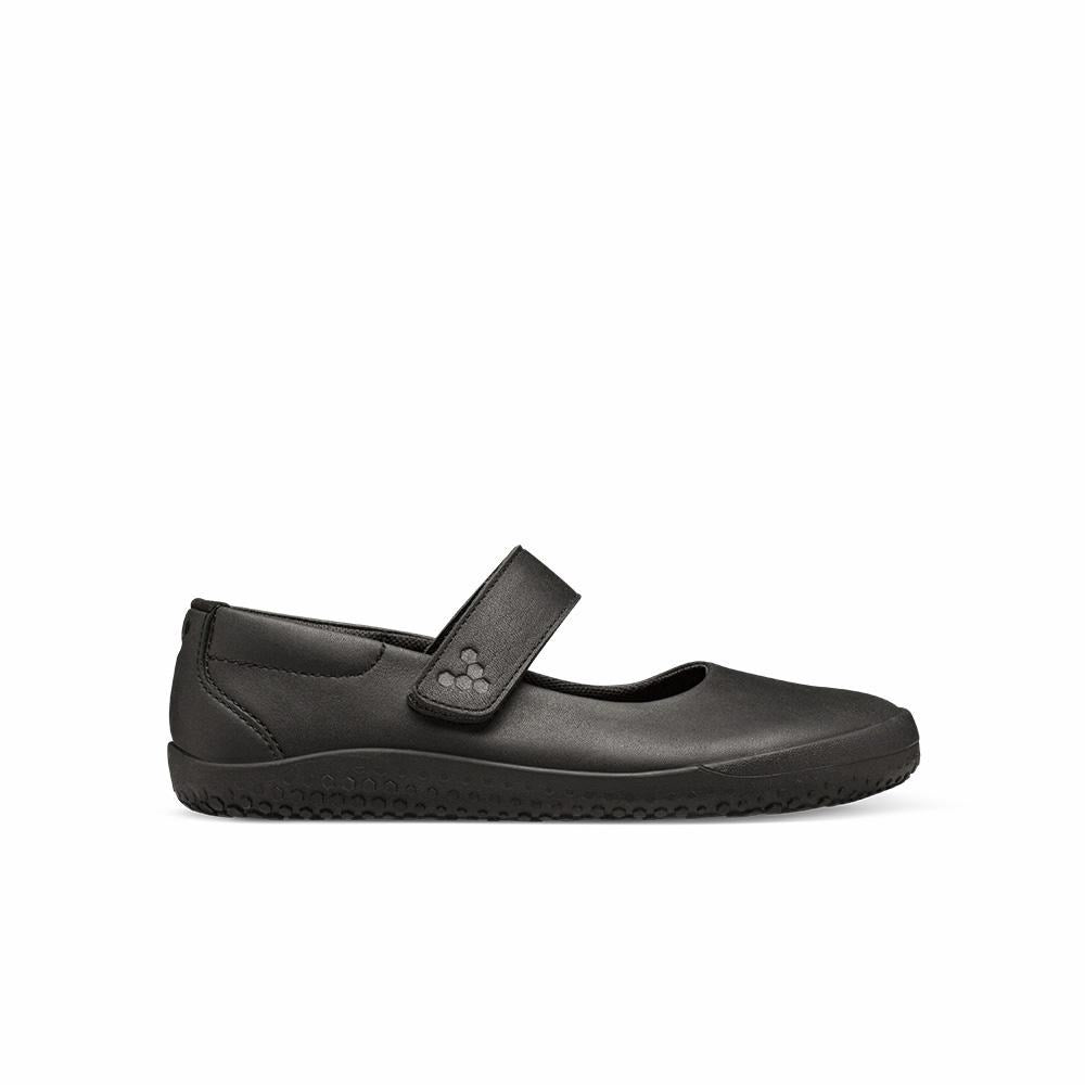 Vivobarefoot WYN School II Juniors Obsidian Side