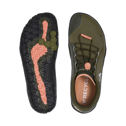 Vivobarefoot Primus Trail III All Weather FG Womens Dark Olive