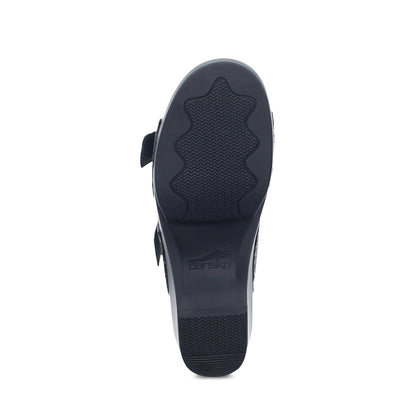 Dansko Sophie Metallic Python Sandal
