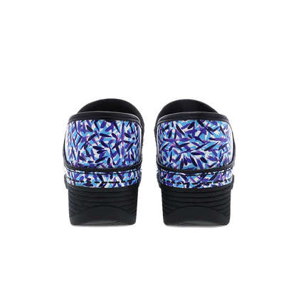 Dansko LT Pro Blue Dash Leather Clog