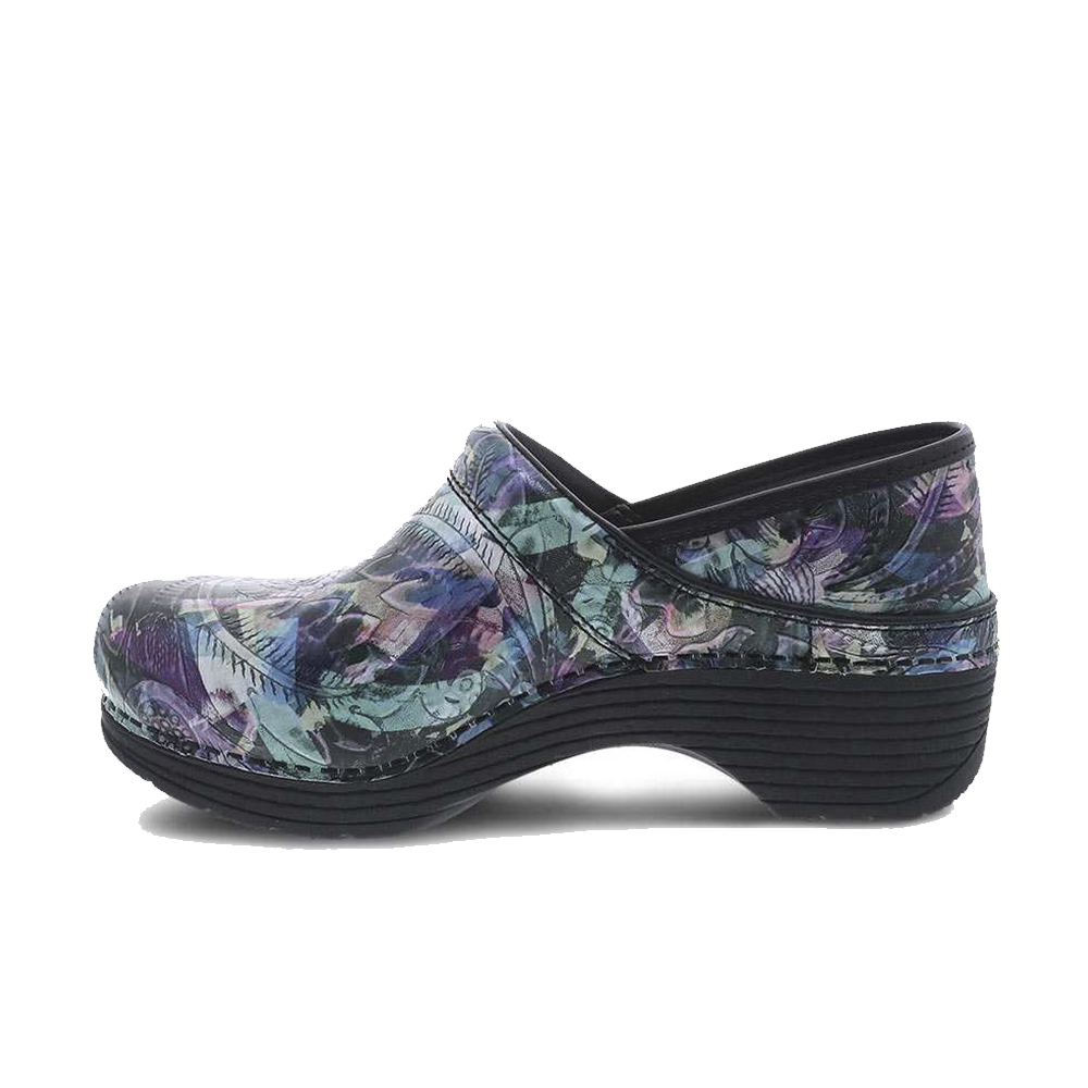 Dansko LT Pro Watercolor Tooled Clog