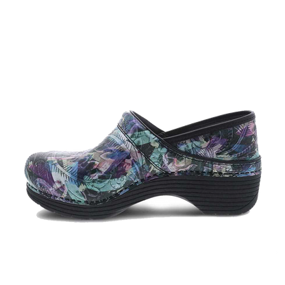 Dansko LT Pro Watercolor Tooled Clog