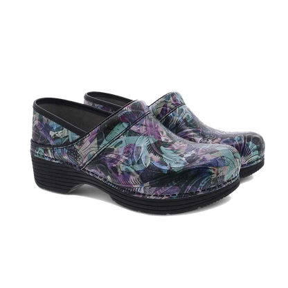 Dansko LT Pro Watercolor Tooled Clog