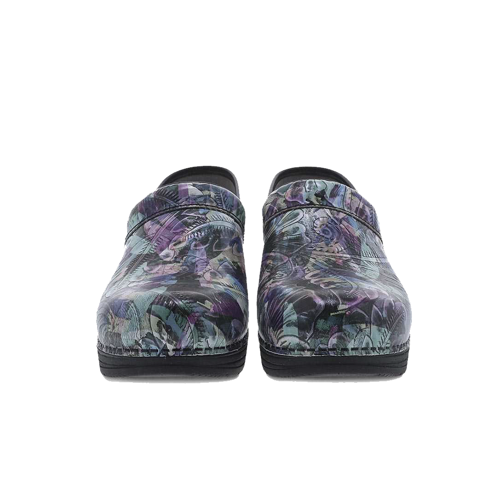 Dansko LT Pro Watercolor Tooled Clog