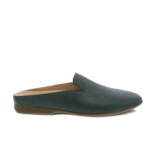 Dansko Lexie Green Milled Nappa