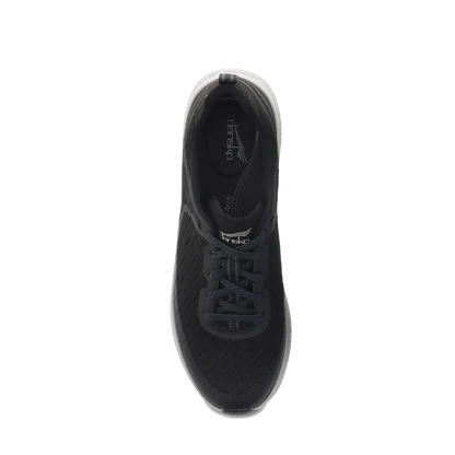 Dansko Sky Black Mesh Trainer