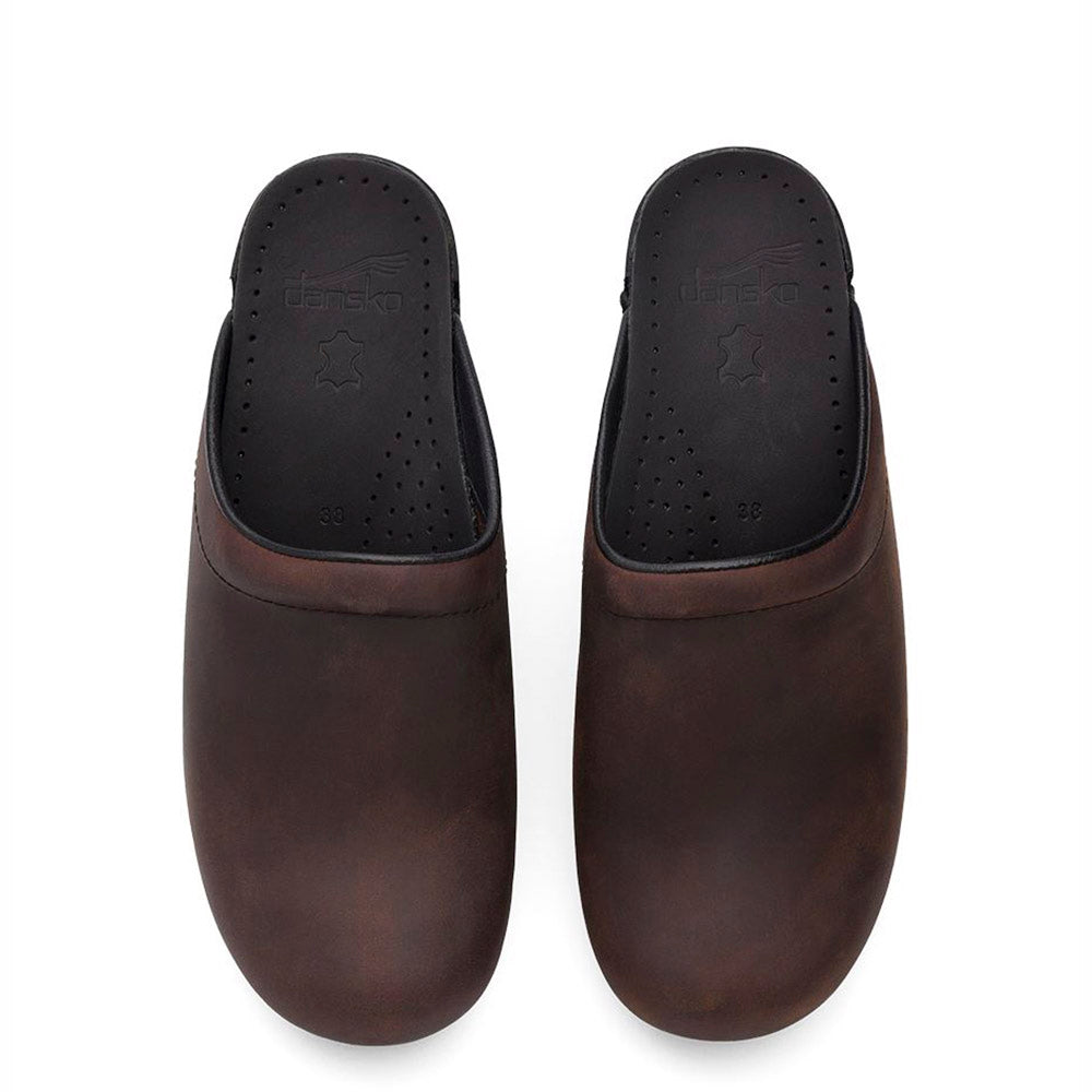 Dansko Sonja Antique Brown Black