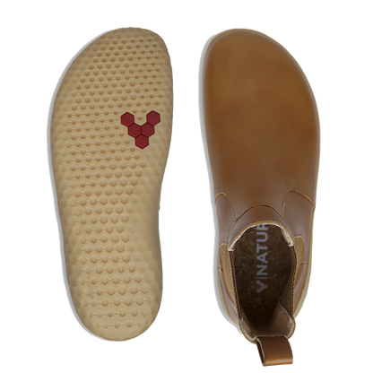 Vivobarefoot Geo Chelsea Womens Tan