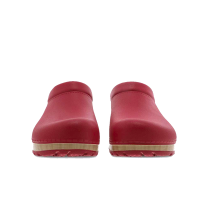 Dansko Kane Red Molded Clog