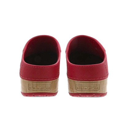 Dansko Kane Red Molded Clog