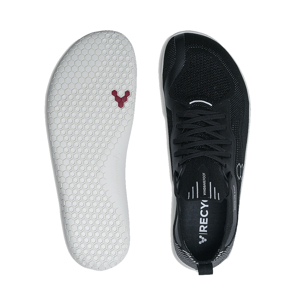 Vivobarefoot Primus Lite Knit Mens Obsidian