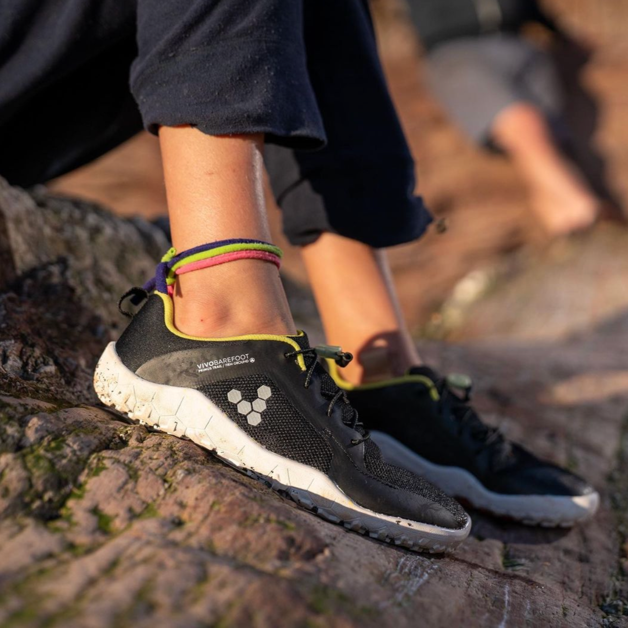 Vivobarefoot Primus Trail II FG Juniors Obsidian