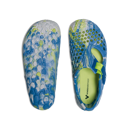 Vivobarefoot Ultra Bloom Juniors Blue Aqua
