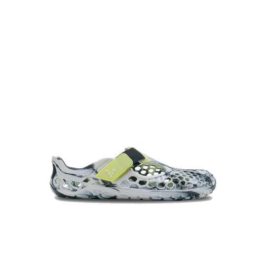 Vivobarefoot Ultra Bloom Kids Obsidian White