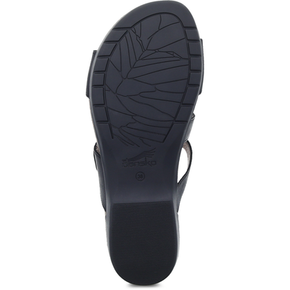 Dansko Rosie Black Waxy Burnished