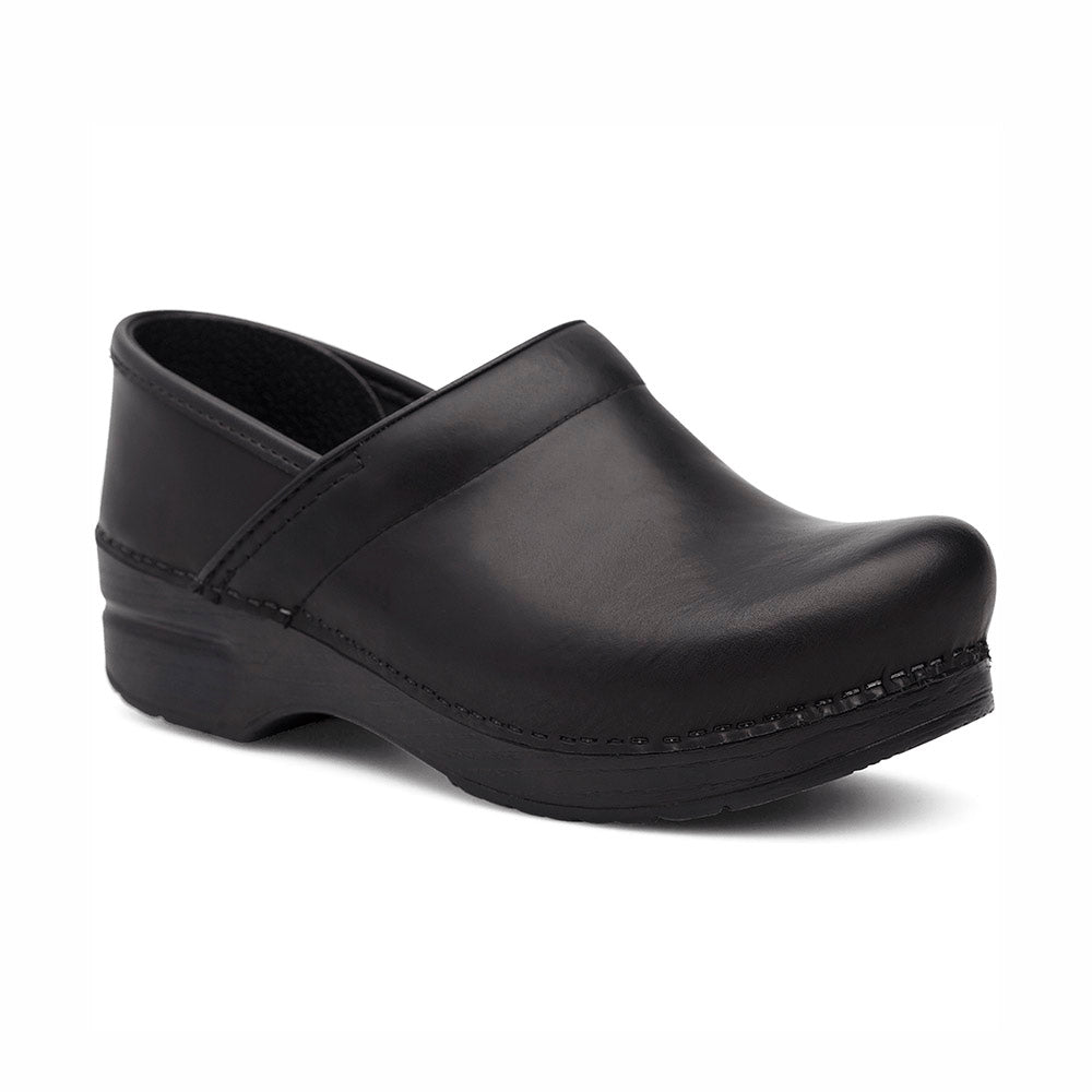 Dansko Wide Pro Black Cabrio Clog