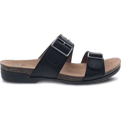 Dansko Rosie Black Waxy Burnished
